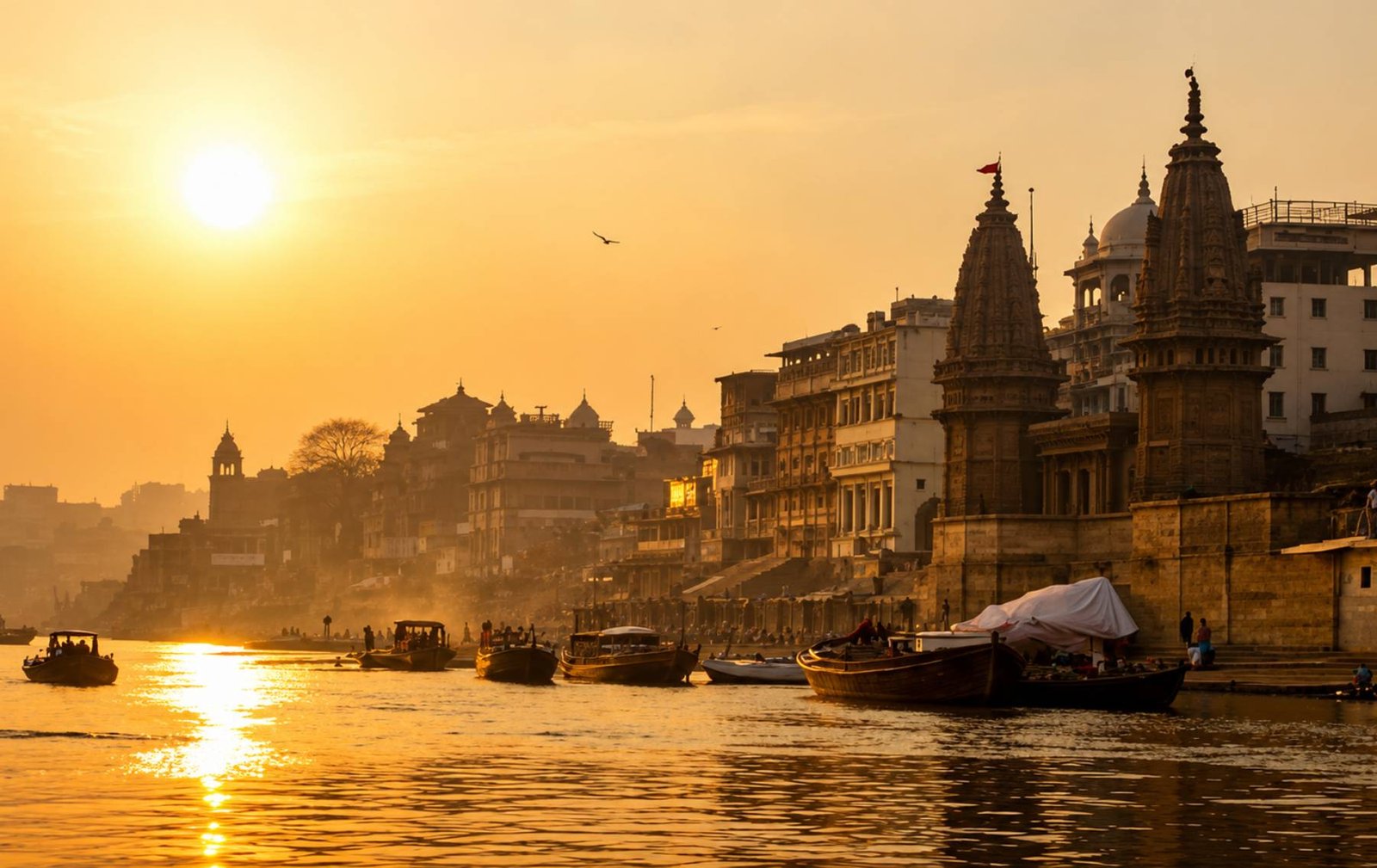 Rishikesh Ganges at dawn